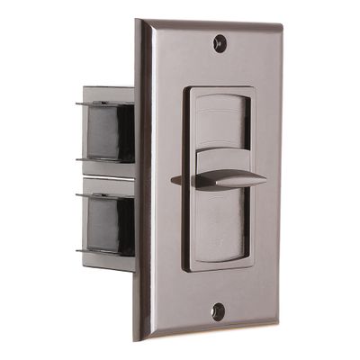 OSD Audio 300W in Wall Volume Control Impedance Matching for Home Speakers, Slider Brown VMS300