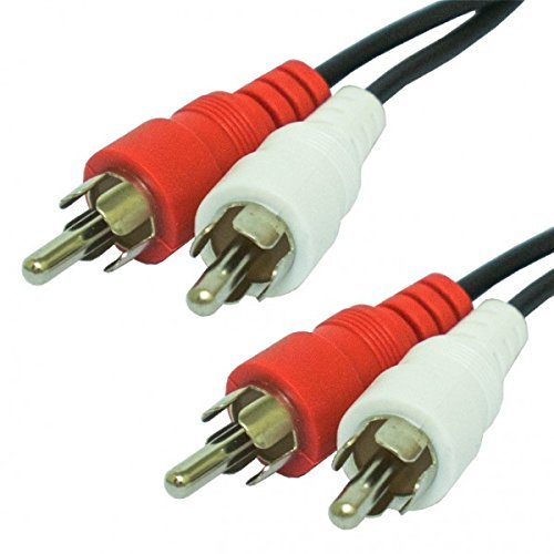 Calrad 55-924, RCA Stereo Audio Cable Dual Shield 1'
