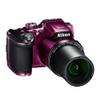 Nikon COOLPIX B500 16MP 40x Optical Zoom Digital Camera w/Wi-Fi (Plum) - (Renewed) view 4