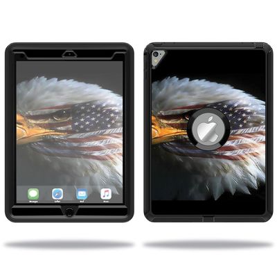 MightySkins Skin Compatible with OtterBox Defender Apple iPad Pro 9.7 Case wrap Cover Sticker Skins Eagle Eye