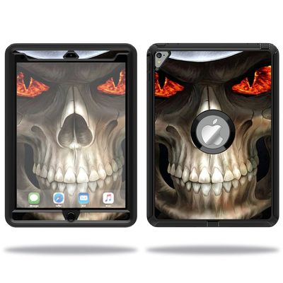 MightySkins Skin Compatible with OtterBox Defender Apple iPad Pro 9.7 Case wrap Cover Sticker Skins Evil Reaper