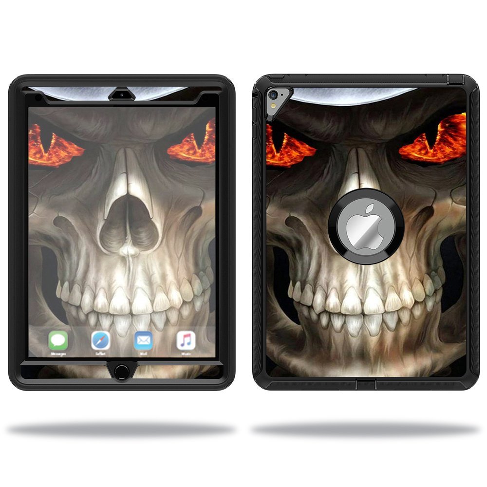 MightySkins Skin Compatible with OtterBox Defender Apple iPad Pro 9.7 Case wrap Cover Sticker Skins Evil Reaper