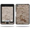 MightySkins Skin Compatible with Lifeproof Apple iPad Mini 4 Case nuud Case wrap Cover Sticker Skins Desert Camo view 1