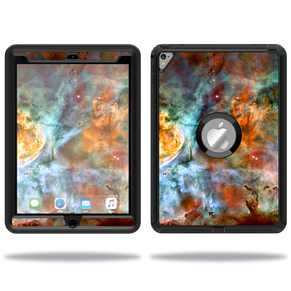 MightySkins Skin Compatible with OtterBox Defender Apple iPad Pro 9.7 Case wrap Cover Sticker Skins Space Cloud