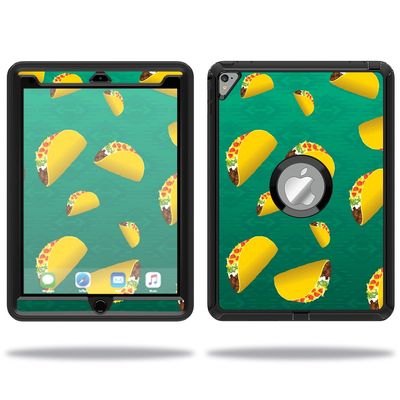 MightySkins Skin Compatible with OtterBox Defender Apple iPad Pro 9.7 Case wrap Cover Sticker Skins Tacos