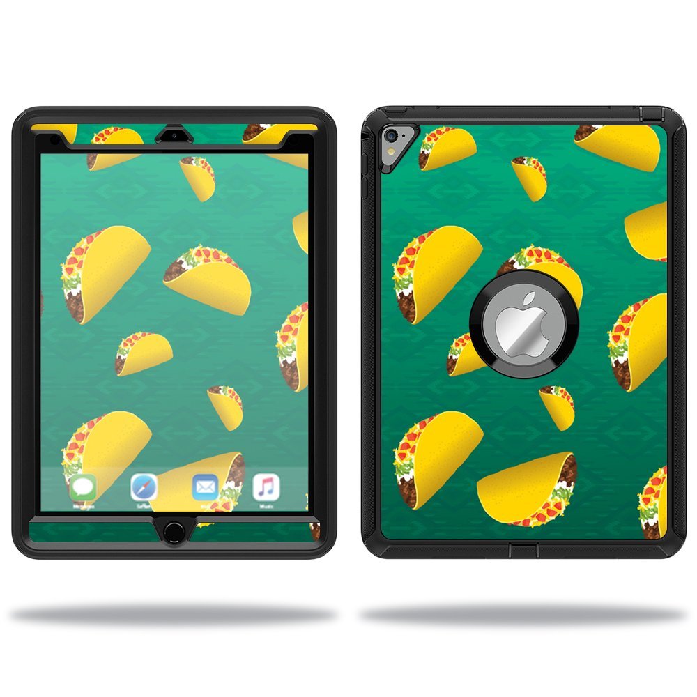 MightySkins Skin Compatible with OtterBox Defender Apple iPad Pro 9.7 Case wrap Cover Sticker Skins Tacos