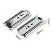 uxcell 4-Inch Drawer Slides, Full Extension Ball Bearing Slide Track Rail 45mm Wide 33lb Capacity 1 Pair view 2