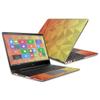 MightySkins Skin Compatible with HP Spectre x360 Convertible 15.6" (2017) wrap Cover Sticker Skins Red Orange Polygon view 1