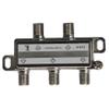 Cable Splitter, 4-Way, F-Type, 1 GHz view 1