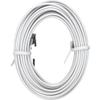 (Pack of 5) - 100FT White Phone Line Cord RJ11 Male/Male Telephone Cable for Landline Phone and Fax view 1