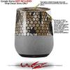 HEX Mesh Camo 01 Tan - Decal Style Skin Wrap fits Google Home Original (Google Home NOT Included) view 2