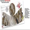 HEX Mesh Camo 01 Tan - Decal Style Skin Wrap fits Google Home Original (Google Home NOT Included) view 3