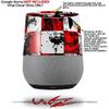 Checker Graffiti - Decal Style Skin Wrap fits Google Home Original (Google Home NOT Included) view 2