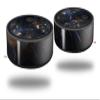 Skin Wrap Decal Set 2 Pack for Amazon Echo Dot 2 - Cyborg (2nd Generation ONLY - Echo NOT Included) view 1