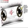 Skin Wrap Decal Set 2 Pack for Amazon Echo Dot 2 - Eyeball Brown (2nd Generation ONLY - Echo NOT Included) view 3
