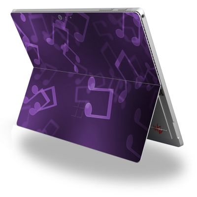 Bokeh Music Purple - Decal Style Vinyl Skin (fits Microsoft Surface Pro 4)