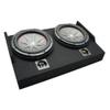American Sound Connection ASC FTB2X10-15EXTCAB Compatible with Ford F150 Cab 2015-2025 Dual 10" Sub Box, 43CWR102 10" CompR CWR10 Series 400W RMS 2 Ohm DVC Car Sub & RING-1X10 Wood Trim Adaptor 10" view 1