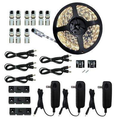 Inspired LED - Light Strip - Cut and Connect Kit - Super Bright Cool White 6000K - 39.5 ft / 12M - Strip Lighting LED - Dimmable led