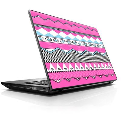 15 15.6 inch Laptop Notebook Skin Vinyl Sticker Cover Decal Fits 13.3" 14" 15.6" 16" HP Lenovo Apple Mac Dell Compaq Asus Acer/Pink Aztec Tribal Chevron