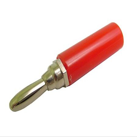 Calrad 30-443, Red Banana Plug Not Gold Plated