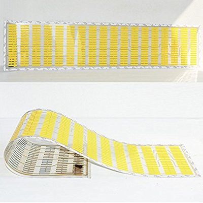 DIYAH Auto Sound Music Beat Activated Car Stickers Equalizer Glow LED Light Audio Voice Rhythm Lamp 90cm X 25cm / 3FT X 5/6FT (Yellow)