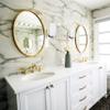 Sea Gull Lighting 4139101-962 Hettinger One Light Wall / Bath Sconce Vanity Style Lights, Brushed Nickel Finish,White view 2