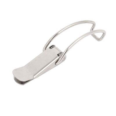 uxcell 85mmx23mmx20mm Stainless Steel Spring Loaded Toggle Latch Catch Hasp