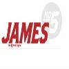 5 Inch James Red No. Number 5 Thomas The Tank Engine & Friends Removable Wall Decal Sticker Art Home Decor 5 1/2 inches Wide by 2 inches Tall view 1