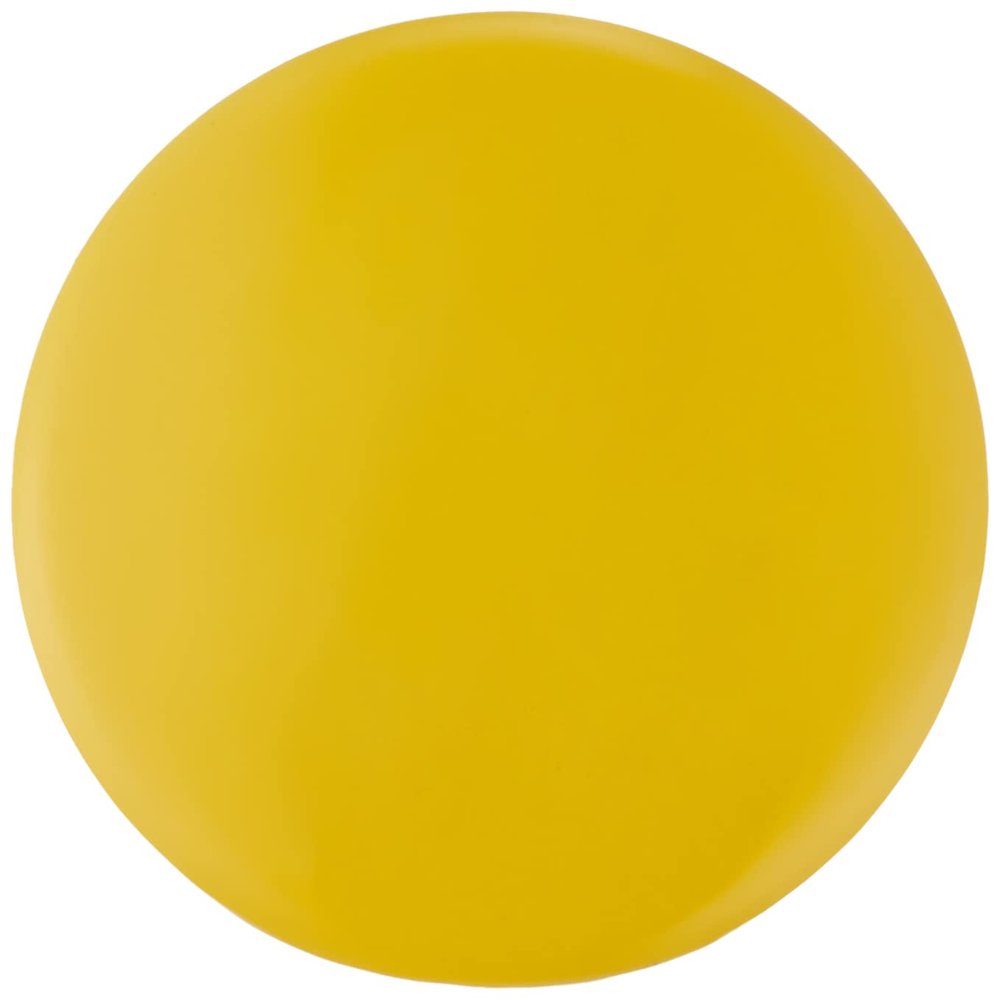 cam-in CAM9071 Soft Shutter Button, Release Button, Ultra-Thin, Convex Surface (Diameter 0.4 inches (9 mm)), Yellow