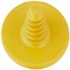 cam-in CAM9071 Soft Shutter Button, Release Button, Ultra-Thin, Convex Surface (Diameter 0.4 inches (9 mm)), Yellow view 2