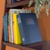 Stalwart Portable New English Dictionary Diversion Book Safe with Key, Blue view 4