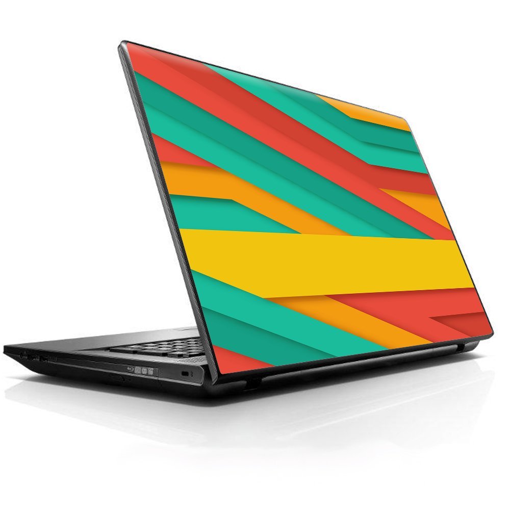 15 15.6 inch Laptop Notebook Skin Vinyl Sticker Cover Decal Fits 13.3" 14" 15.6" 16" HP Lenovo Apple Mac Dell Compaq Asus Acer/Turquoise Blue Yellow