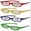 Holiday-Eyes(tm) Plastic Christmas Glasses for Lights - 4 Pairs CHILDREN Size - See Snowflakes, Christmas Trees, Christmas Stars & Snowmen view 1