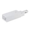 WAC Lighting H Track Current Limiter Live End Power Feed 2 Amp 120V in White view 2