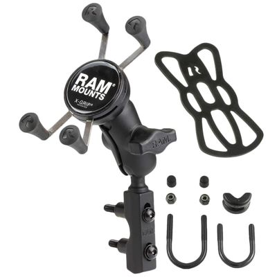 RAM Mounts RAM-B-174-A-UN7 MOTORCYCLE SHORT MOUNT X-GRIP