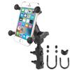 RAM Mounts RAM-B-174-A-UN7 MOTORCYCLE SHORT MOUNT X-GRIP view 2