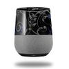 Twisted Garden Gray and Blue - Decal Style Skin Wrap fits Google Home Original (Google Home NOT Included) view 1