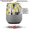 Sexy Girl Silhouette Camo Yellow - Decal Style Skin Wrap fits Google Home Original (Google Home NOT Included) view 2