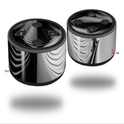 Skin Wrap Decal Set 2 Pack for Amazon Echo Dot 2 - Positive Negative (2nd Generation ONLY - Echo NOT Included)