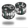 Skin Wrap Decal Set 2 Pack for Amazon Echo Dot 2 - Locknodes 04 Hunter Green (2nd Generation ONLY - Echo NOT Included) view 1