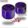 Skin Wrap Decal Set 2 Pack for Amazon Echo Dot 2 - Refocus (2nd Generation ONLY - Echo NOT Included) view 2