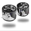 Skin Wrap Decal Set 2 Pack for Amazon Echo Dot 2 - Baja 0018 Blue Navy (2nd Generation ONLY - Echo NOT Included) view 1