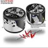 Skin Wrap Decal Set 2 Pack for Amazon Echo Dot 2 - Baja 0018 Blue Navy (2nd Generation ONLY - Echo NOT Included) view 2
