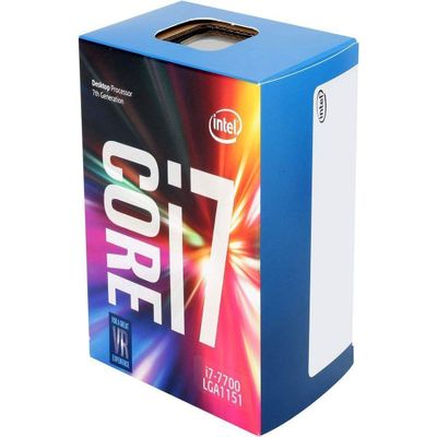 Intel BX80677I77700 Core i7-7700 Desktop Processor 8M Cache, 3.6GHz (Max Turbo Frequency 4.20GHz) 7th Generation