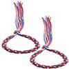 Ring to Cage Muay Thai Armband (Pa-Prajiad) - 21 Colors (Red/White/Blue) view 1
