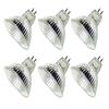 CTKcom MR16 12v 20w Halogen Light Bulbs(6 Pack) - 12 Volt Bi Pin Base,High Lumens, Precision Halogen Reflector Fiber Optic Light Bulb, Glass Cover,6 Pack view 1