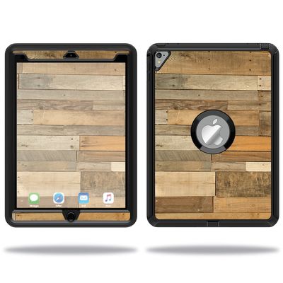 MightySkins Skin Compatible with OtterBox Defender Apple iPad Pro 9.7 Case wrap Cover Sticker Skins Reclaimed Wood