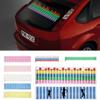 DIYAH Auto Sound Music Beat Activated Car Stickers Equalizer Glow LED Light Audio Voice Rhythm Lamp 70cm X 16cm / 27.5in X 6.3in (Red) view 3