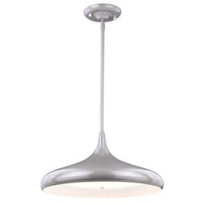 VAXCEL Bacio LED Taupe Motion Sensor Dome Pendant Light