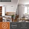 VAXCEL Bacio LED Taupe Motion Sensor Dome Pendant Light view 3